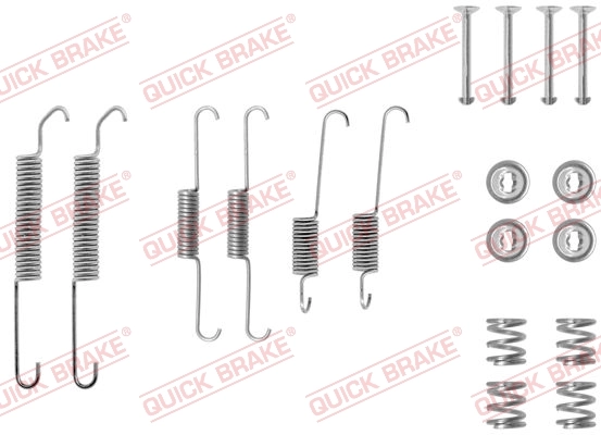 Accessory Kit, brake shoes